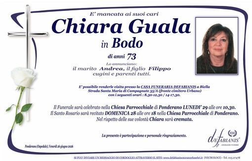 Chiara Guala in Bodo