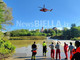 Ciclista travolto dalla piena del torrente: stava attraversando il guado di Castelletto Cervo - Servizio di Gilberto Caon Ciclista travolto dalla piena del torrente: stava attraversando il guado di Castelletto Cervo - Servizio di Gilberto Caon