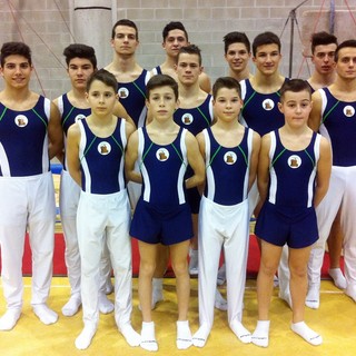 Ginnastica Artistica Maschile - La Marmora oro e bronzo in serie B