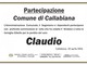 Claudio, Partecipazione Comune di Callabiana