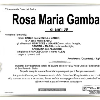 Rosa Maria Gamba