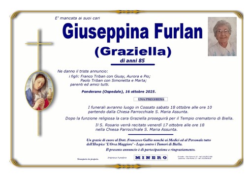 Giuseppina Furlan (Graziella) Giuseppina Furlan (Graziella)