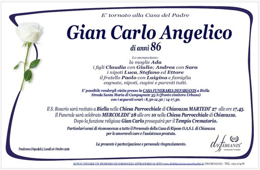 Gian Carlo Angelico Gian Carlo Angelico
