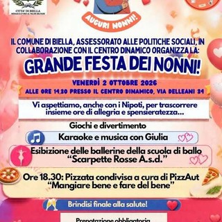 Biella, musica e balli per la Festa dei Nonni