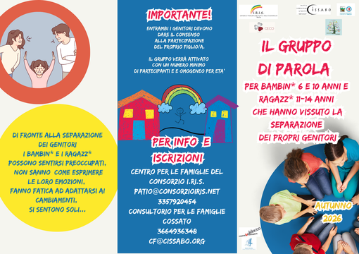 Genitori separati, "Gruppi di parola" gratuiti per bambini e ragazzi