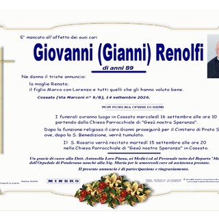Giovanni (Gianni) Renolfi