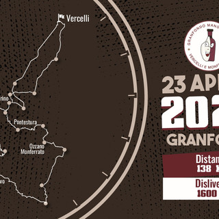 Circuito Coppa Piemonte Drali: il 23 aprile la Granfondo “Mangia e Bevi”