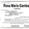 Rosa Maria Gamba Rosa Maria Gamba