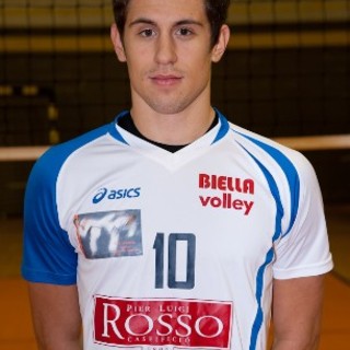 Tommaso Grosso, palleggiatore del Biella Volley Tommaso Grosso, palleggiatore del Biella Volley
