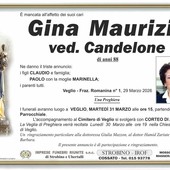 Gina Maurizio, ved. Candelone