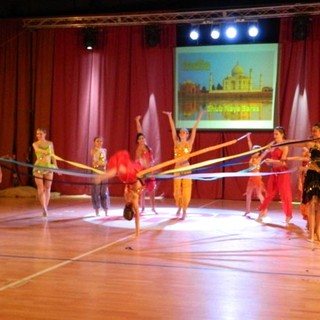 Ginnaste della Libertas in gara a Rimini