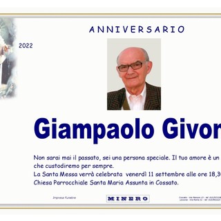 Giampaolo Givone - Anniversario
