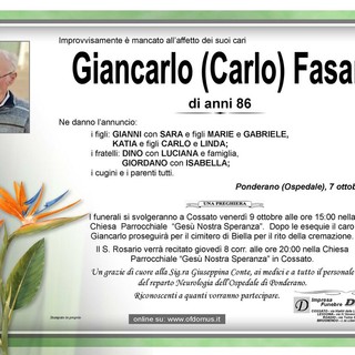 Giancarlo (Carlo) Fasan