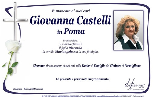 Giovanna Castelli in Poma