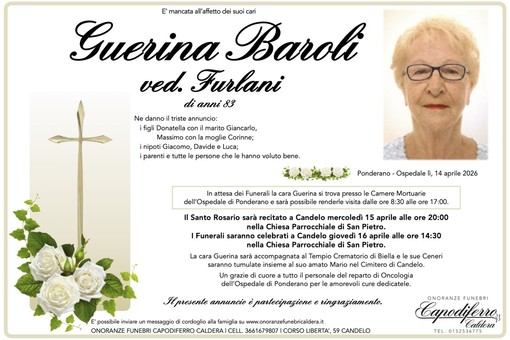 Guerina Baroli, ved. Furlani