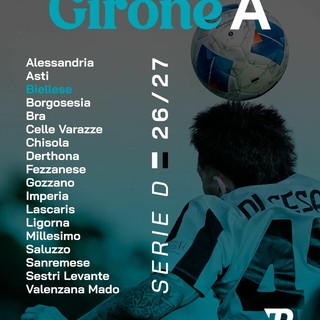Serie D, la Biellese nel girone A: sfide aperta fra Piemonte e Liguria