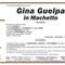 Gina Guelpa in Machetto Gina Guelpa in Machetto