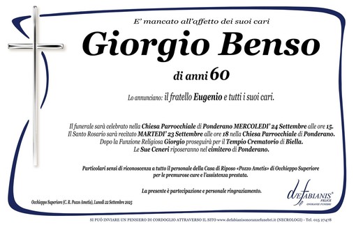 Giorgio Benso