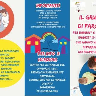 Genitori separati, "Gruppi di parola" gratuiti per bambini e ragazzi