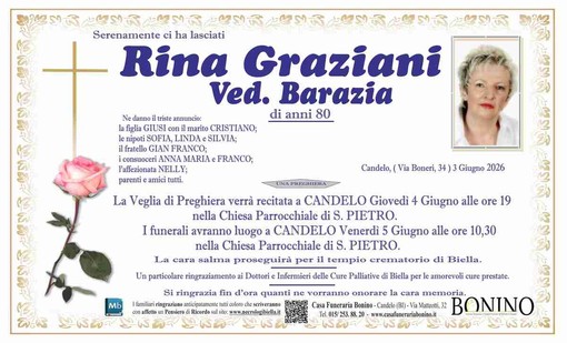 Rina Graziani, Ved. Barazia