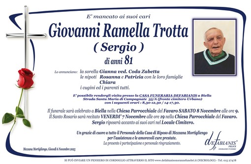 Giovanni Ramella Trotta (Sergio) Giovanni Ramella Trotta (Sergio)