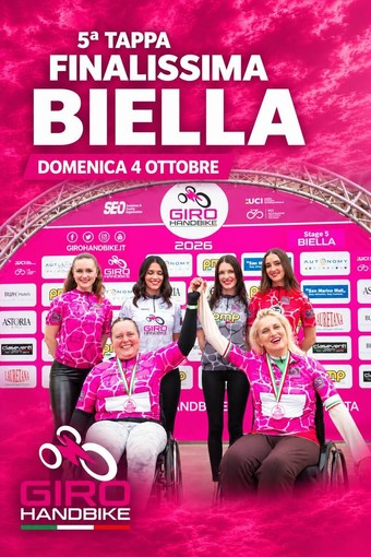 Giro Handbike 2026 a Biella domenica, come cambia la viabilità Giro Handbike 2026 a Biella domenica, come cambia la viabilità
