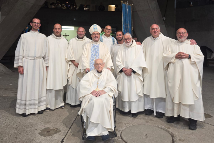 A Lourdes anche il 94enne don Luigi Pedrazzo, cappellano della grotta di Lourdes (Credit Diocesi di Biella) A Lourdes anche il 94enne don Luigi Pedrazzo, cappellano della grotta di Lourdes (Credit Diocesi di Biella)