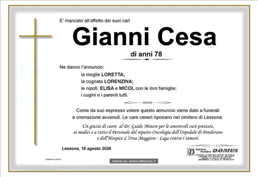 Gianni Cesa Gianni Cesa