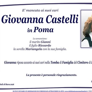 Giovanna Castelli in Poma