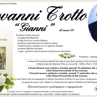 Giovanni Trotto "Gianni" Giovanni Trotto "Gianni"