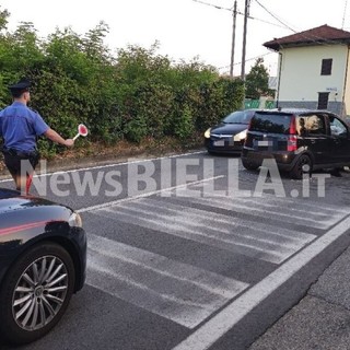 Mongrando, tamponamento a catena in via Martiri della Libertà: ferito un giovane