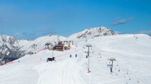 A Bielmonte le Nazionali maschili italiane A e B di Slalom e Albert Popov in vista della Coppa del Mondo di Chamonix