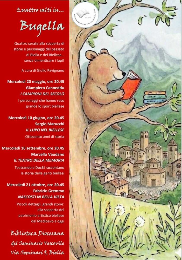 “Quattro salti in… Bugella”: a Biella un ciclo di conferenze tra storia, sport e memoria del territorio “Quattro salti in… Bugella”: a Biella un ciclo di conferenze tra storia, sport e memoria del territorio