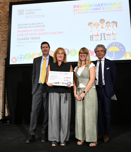 Premio Nazionale Federchimica Giovani 2025-26, l’Istituto La Marmora di Biella ancora sul podio Premio Nazionale Federchimica Giovani 2025-26, l’Istituto La Marmora di Biella ancora sul podio