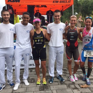Viverone: Assistenza di ventuno allievi dell'IIS "Q.Sella" al cross triathlon