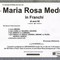 Maria Rosa Medulla, in Franchi