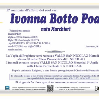 Ivonna Botto Poala nata Marchiori