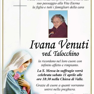 Ivana Venuti, ved. Talocchino