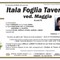 Itala Foglia Taverna, ved. Maggia