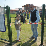 Mongrando smantella il Bau Park e Bulli e Pupe con la Coda avvia una petizione , nella foto l'inaugurazione nel 2017
