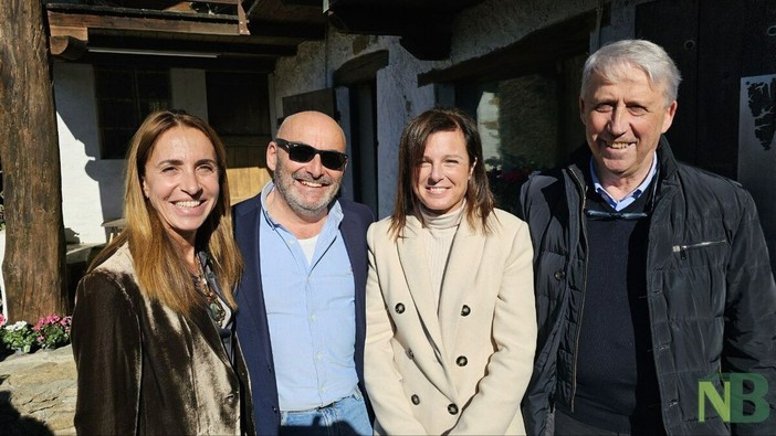 Placido Castaldi, si aprono le porte della sua casa: a Sordevolo anche il vicepresidente Chiorino (servizio di Mauro Benedetti per newsbiella.it)