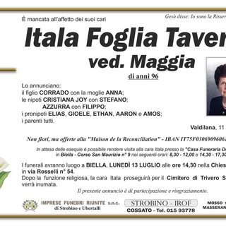 Itala Foglia Taverna, ved. Maggia