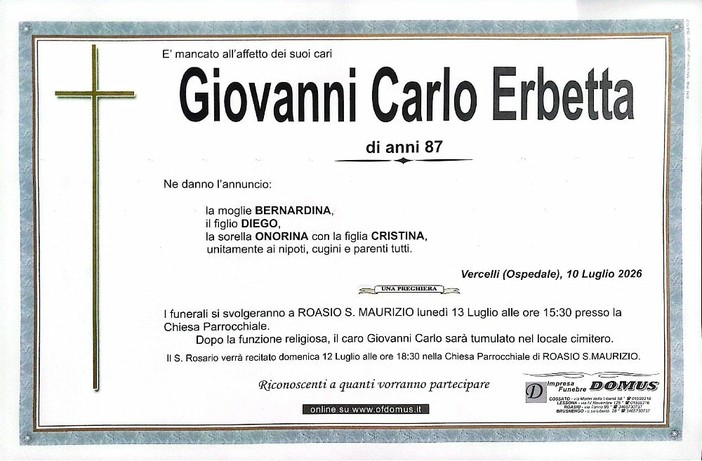 Giovanni Carlo Erbetta