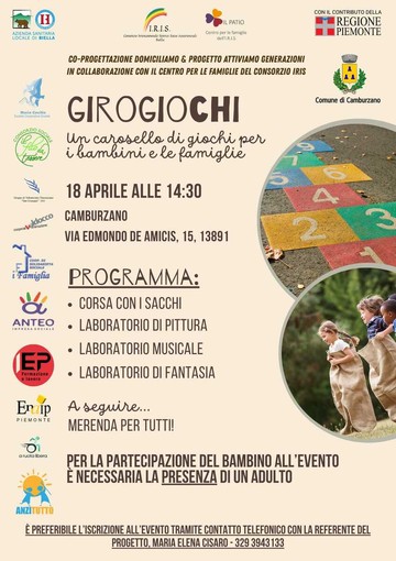 A Camburzano “Girogiochi!”: un carosello di giochi per bambini e famiglie