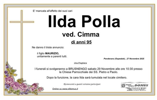 Ilda Polla, ved. Cimma