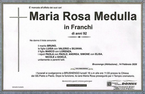 Maria Rosa Medulla, in Franchi