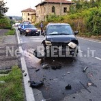 Tamponamento multiplo a Mongrando: sono diverse le auto coinvolte - Foto Mauro Benedetti Tamponamento multiplo a Mongrando: sono diverse le auto coinvolte - Foto Mauro Benedetti