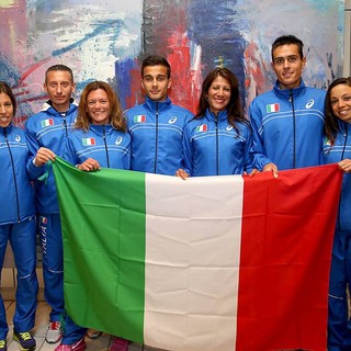 Gli atleti e le atlete della nazionale azzurra di Mezza Maratona (Foto Colombo/Fidal)