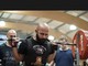 Alessio Santi al Campionato Europeo di Squat a panca piana