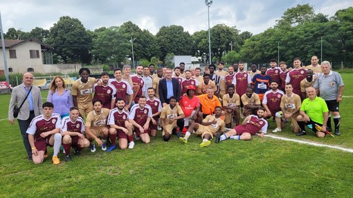 Rice Football Match, l’incontro tra Polizia di Stato e Cgil